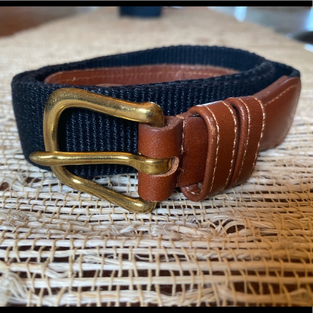 Coach Leather/Fabric Belt